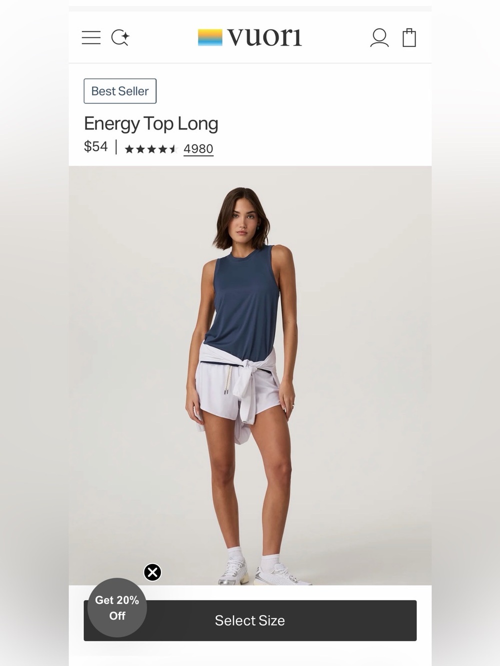 NWT Vuori Energy Tank 🔥
